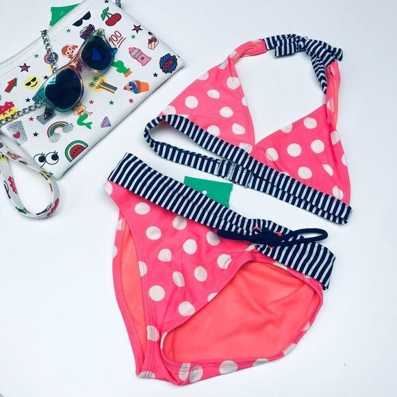 Breaking Waves 2 piece bathing suit size 8 - Picture 1 of 3